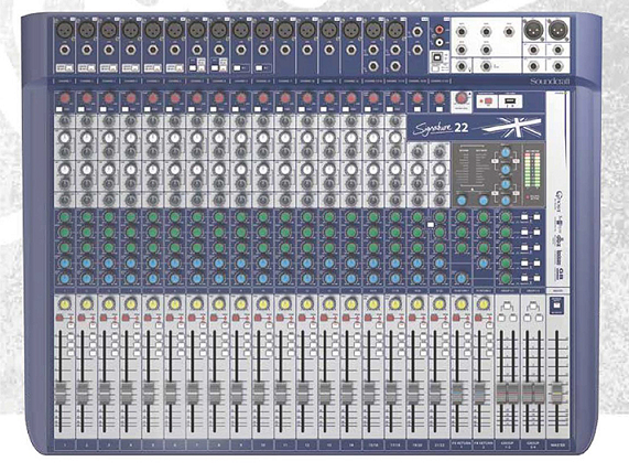  Signaturu 22 英國Soundcraft 帶效果器2編組調(diào)音臺(tái)